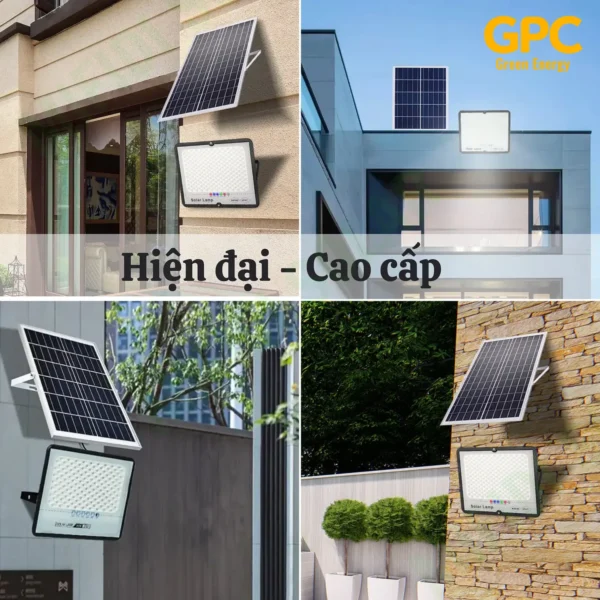 Đèn Pha Chống Chói Năng Lượng Mặt Trời [100W] GPC Solar CC100GPC