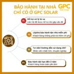 Đèn Pha Chống Chói Năng Lượng Mặt Trời [100W] GPC Solar CC100GPC