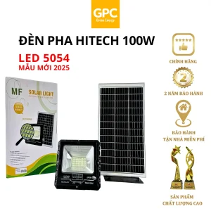 Đèn Pha Năng Lượng Mặt Trời, Ánh Sáng Trắng [100W] GPC Solar LP100GPC5054